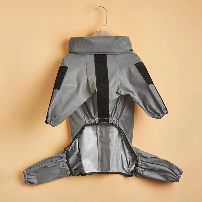 HydroGuard™ Waterproof Reflective Dog Raincoat