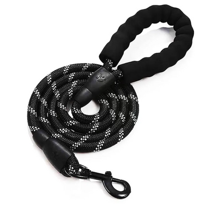 Correa reflectante PowerLead para perros: control resistente para perros grandes y fuertes 
