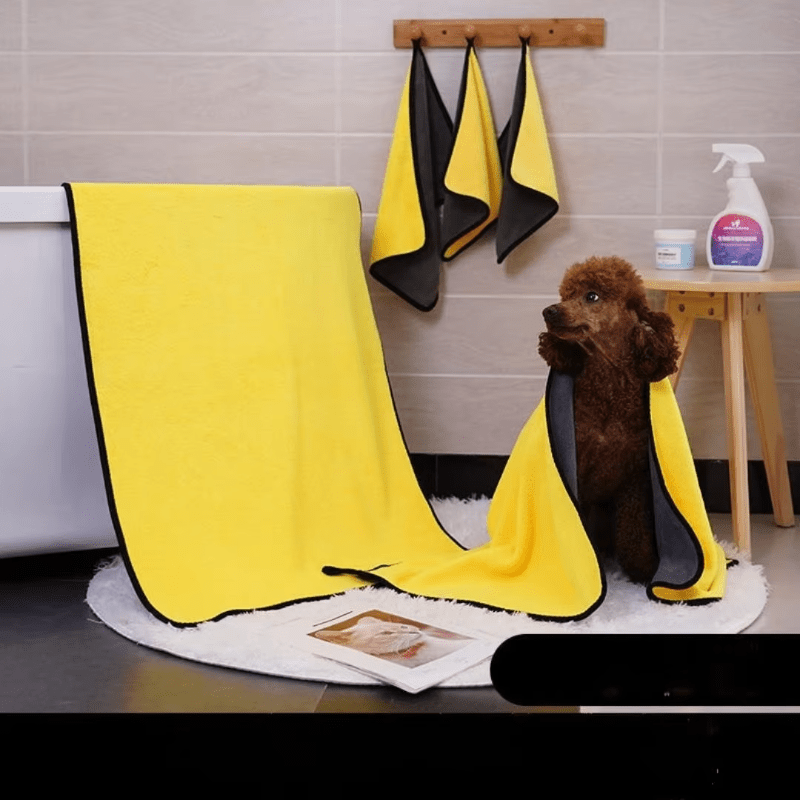 PawDry Microfiber Dog Towel - Ultra - Absorbent & Cozy - The Fur Pal Dog quality premiumdogsupplies