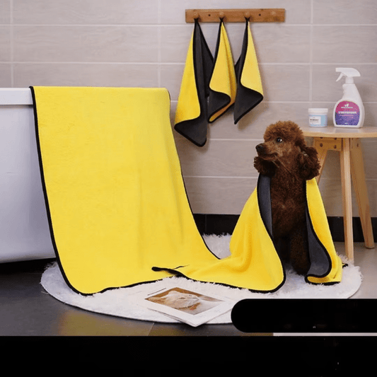 PawDry Microfiber Dog Towel - Ultra - Absorbent & Cozy - The Fur Pal Dog quality premiumdogsupplies