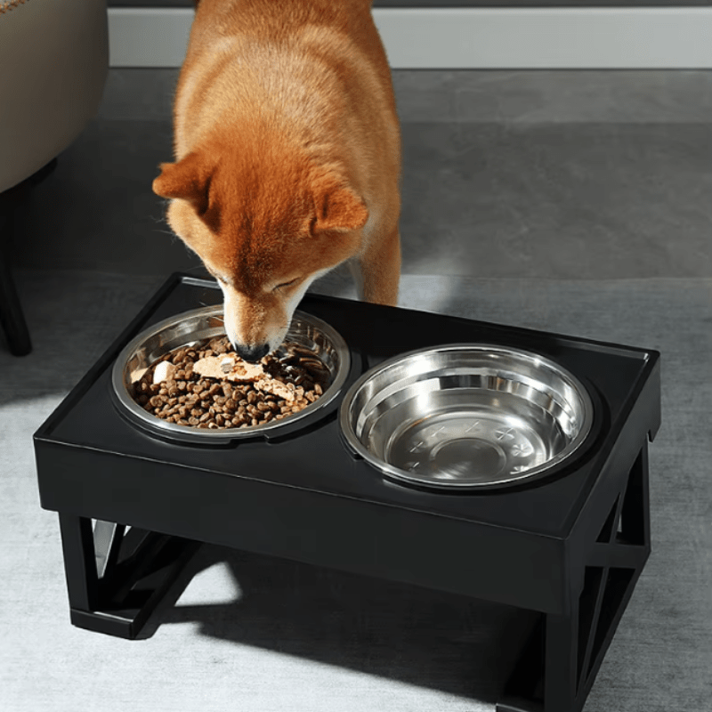 ElevateEase™ Adjustable Dog Bowl Stand – Comfort Meets Style - The Fur Pal Dog quality premiumdogsupplies