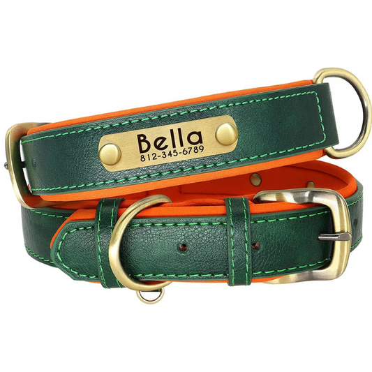 Bark Avenue - Custom Engraved Luxe ID Collar