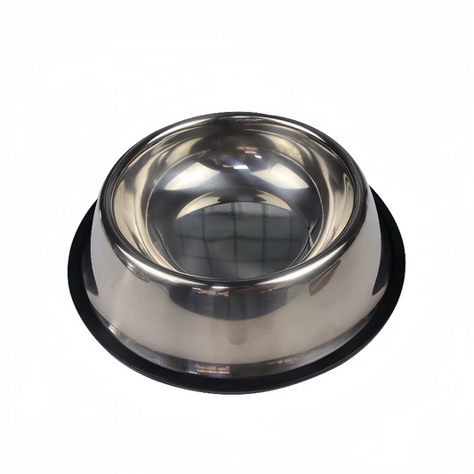 Durable Stainless Steel Dog Feeding Bowl - Easy to Clean
