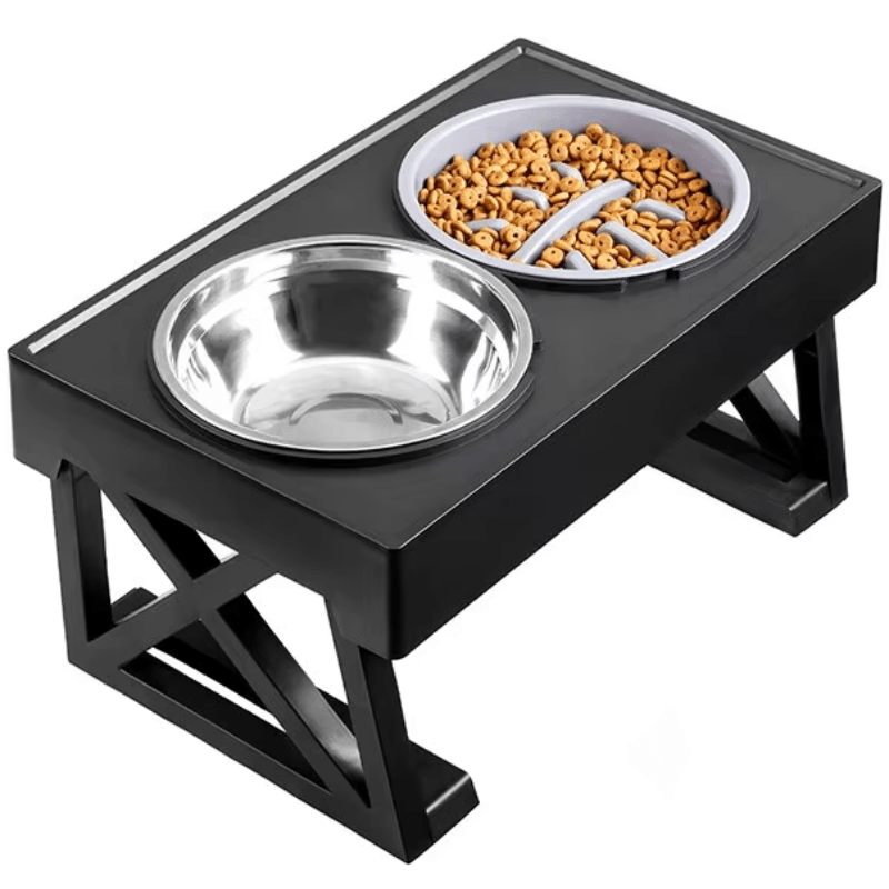 ElevateEase™ Adjustable Dog Bowl Stand – Comfort Meets Style - The Fur Pal Dog quality premiumdogsupplies