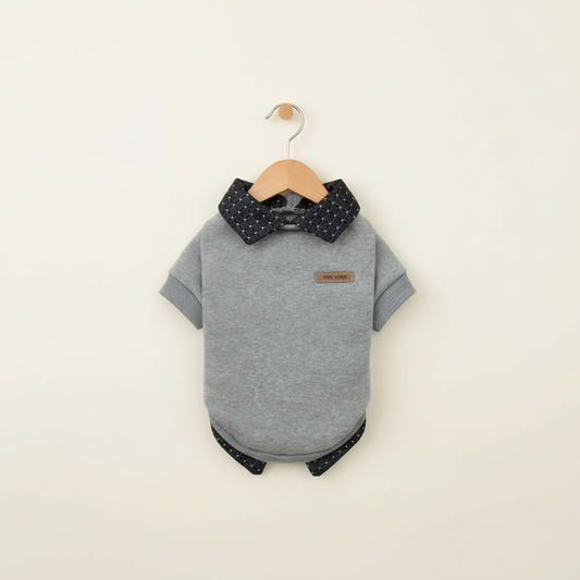 grey edu caridan from the fur pal